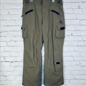 Columbia Omni-Tech Convert Board-Wear Ski / Snowboard Men’s Winter Pants Large